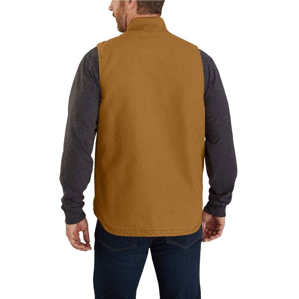 Dark Brown Insulated Duck Vest C152052