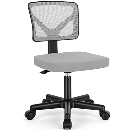 Black Mesh Desk Chair with Wheels J1112
