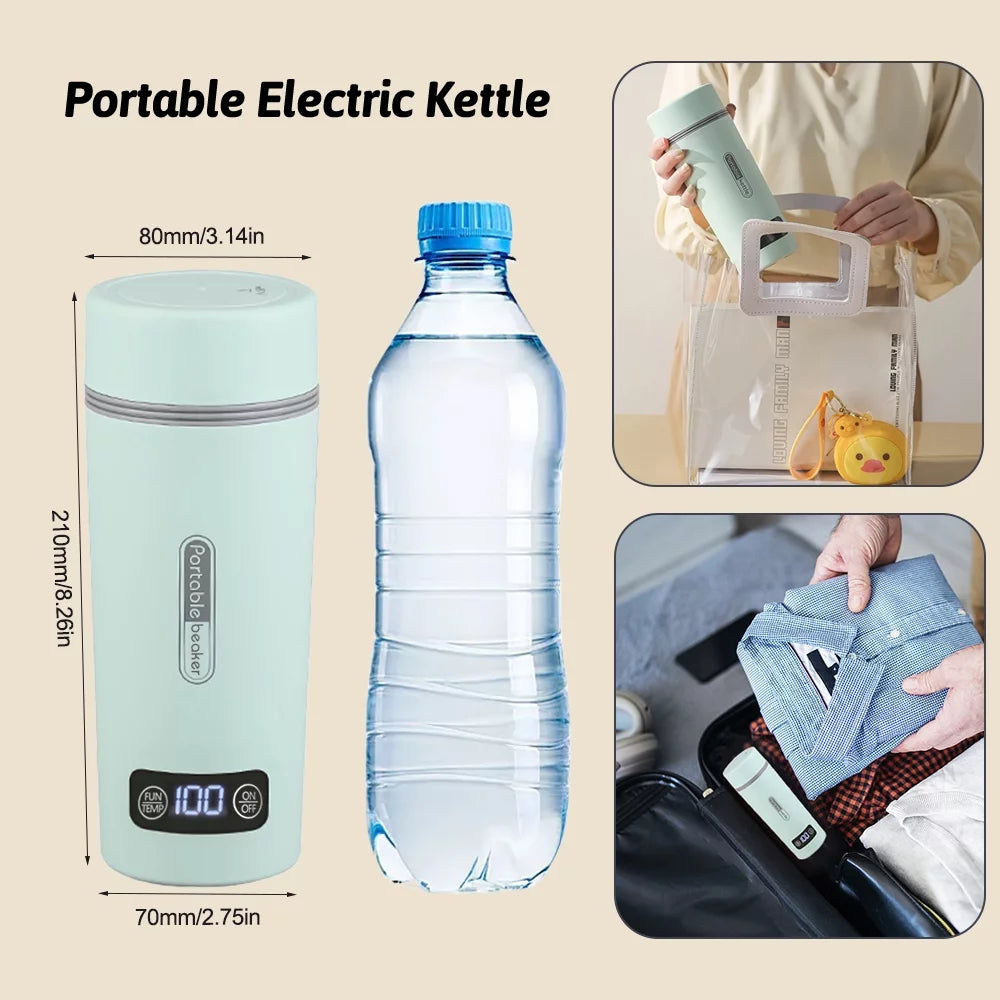 Stainless Steel Portable Electric Kettle, 350ml M884175