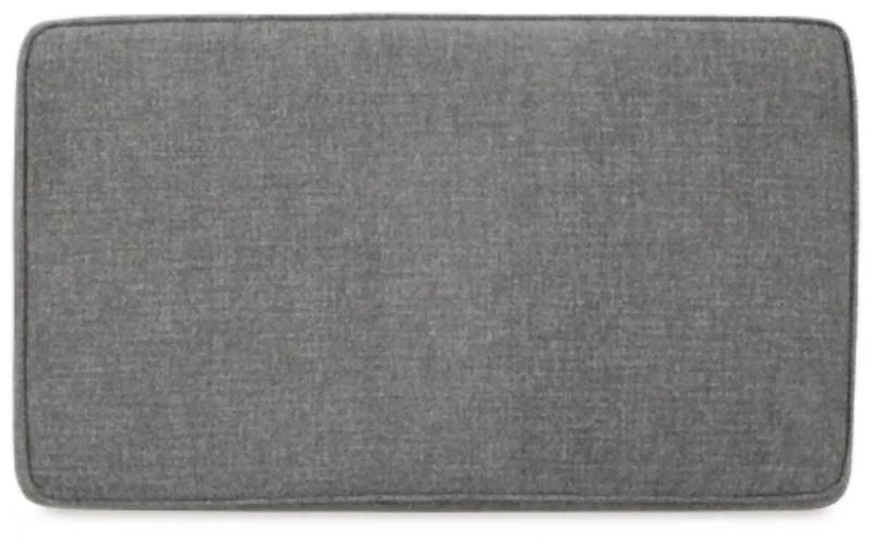 Chenille Smoke Ottoman P303