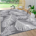 6'x9' Waterproof Reversible Outdoor Plastic Straw Rug K6691
