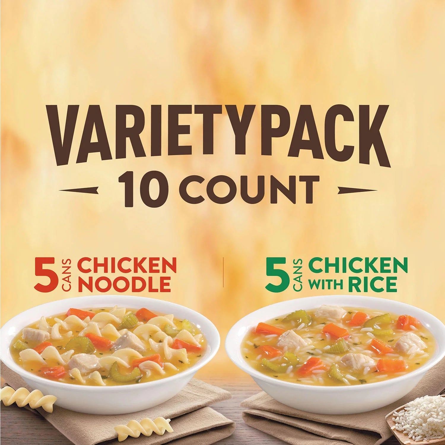 10 pk. 15 oz. Soup Variety Pack U72924