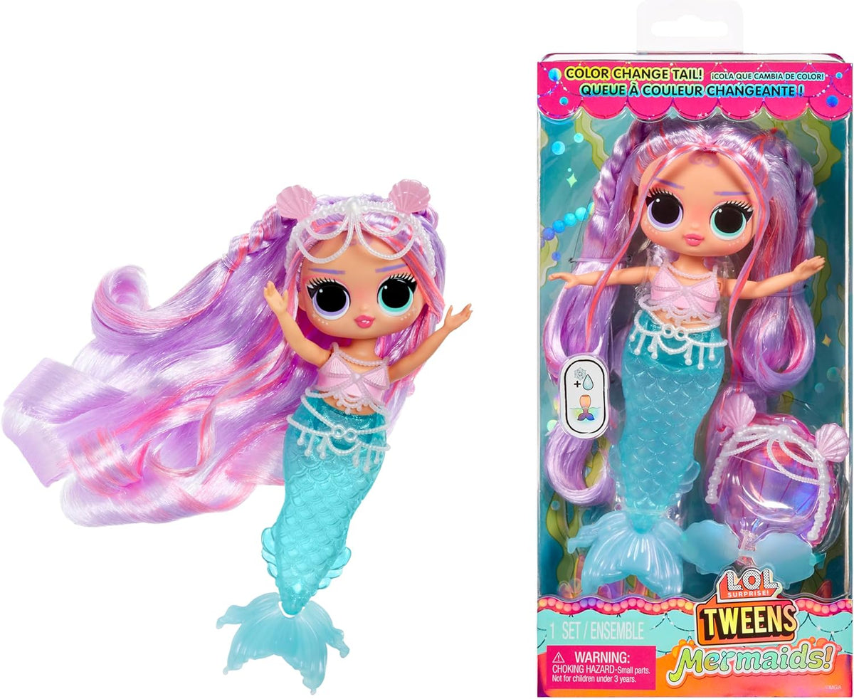 Mermaid Lana Marine Fashion Doll with Color Changing Tail N514