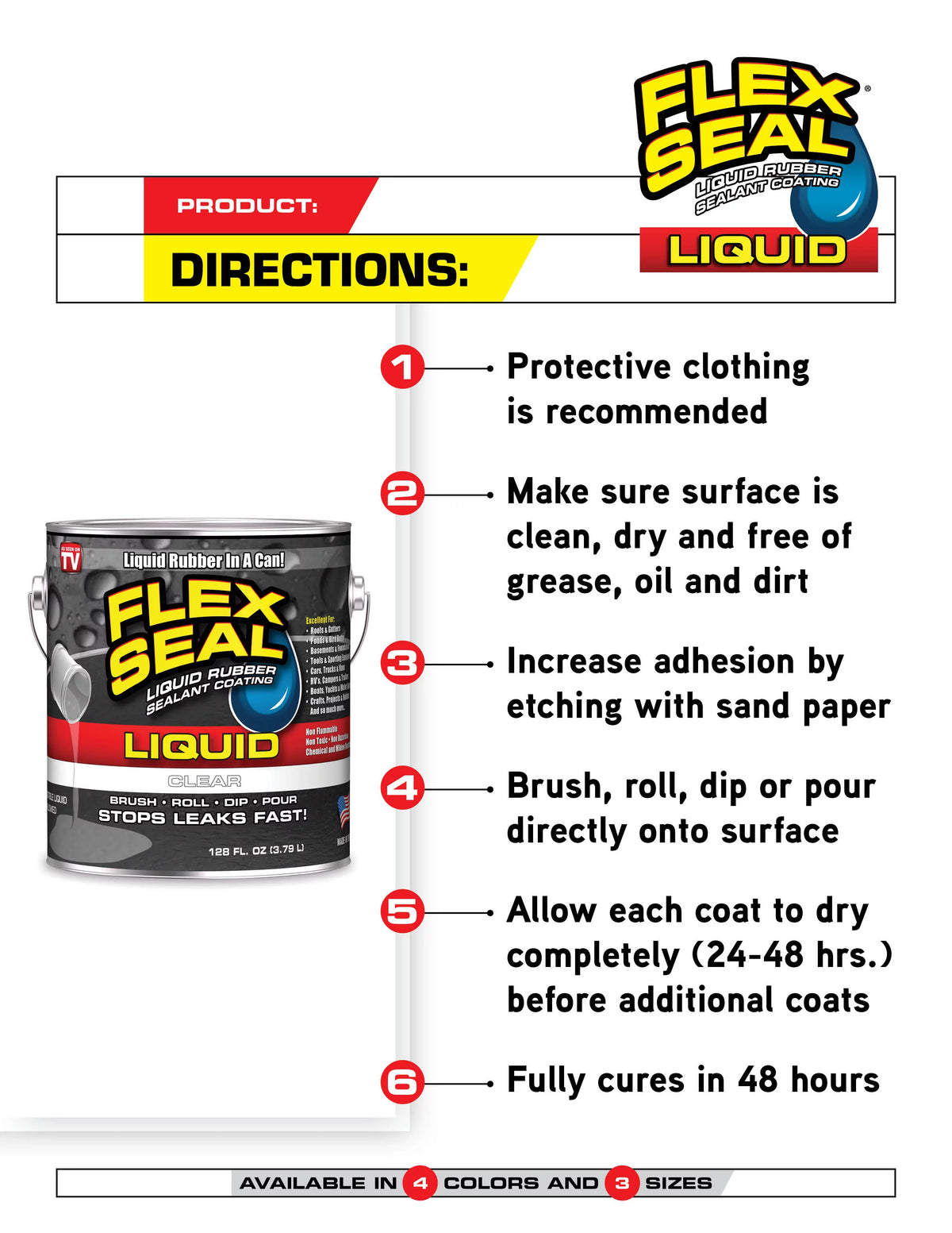White 32 oz Liquid Rubber Sealant Coating G700
