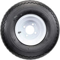 18 X 8.5 X 8 White 4 Lug Hole Golf Cart Tires & Rims C72697