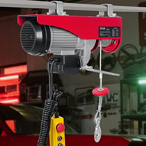 440LBS 110V Electric Hoist with Remote Control N6028