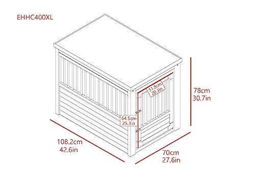 X-Large Grey Pet Crate Q6619