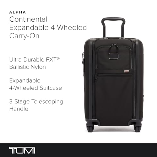 Black Expandable 4 Wheeled Carry-On Suitcase Q785799