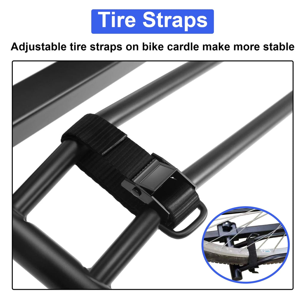 2" Hitch Receiver Foldable Tray 4 Bike Rack O2890