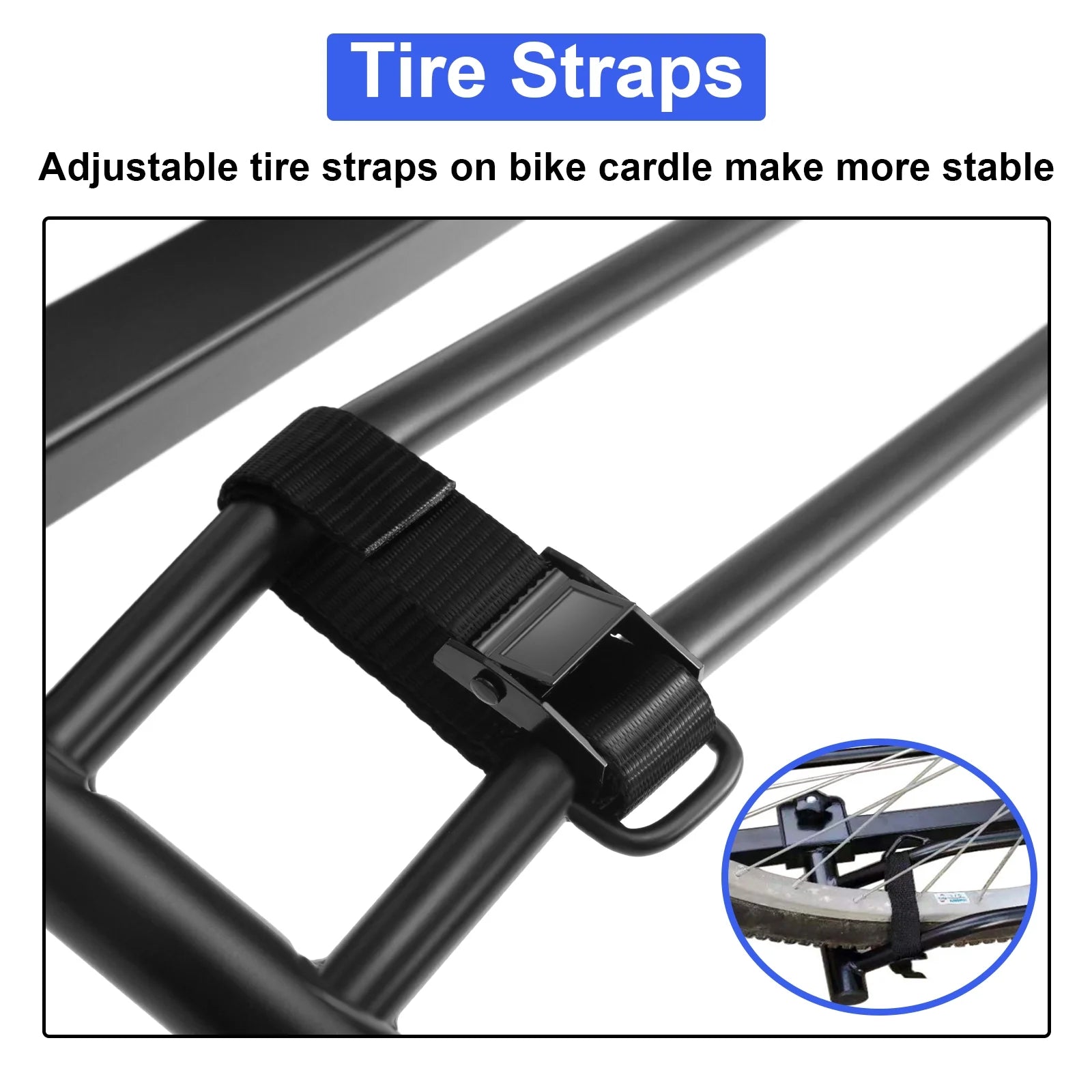 2" Hitch Receiver Foldable Tray 4 Bike Rack O2890