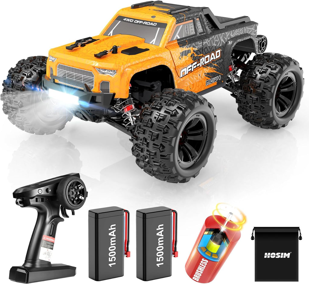 1:16 Brushless RC Car 52+KMH 4X4 Waterproof Off Road Buggy L1614