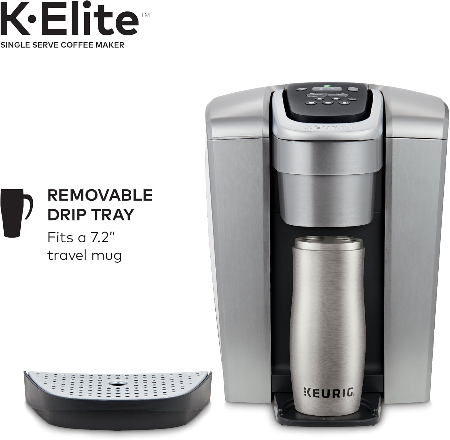 Single Serve K-Cup Pod Coffee Brewer with Iced Coffee Capability Q28885