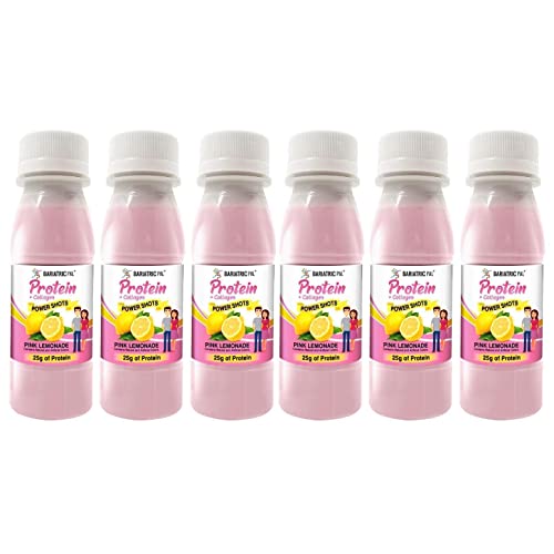 Pink Lemonade 25g Whey Protein & Collagen Power Shots (48 Bottles) U70598