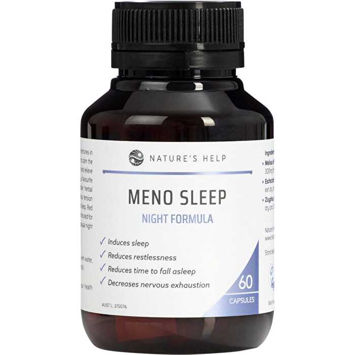 Meno Sleep Night Formula 60 Caps F29866