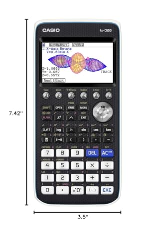 Color Graphing Calculator with 3D Graph & Python F872175