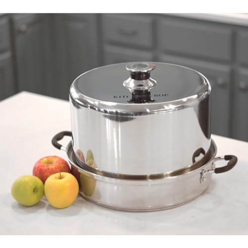 Stainless Steel Steam Canner with Temperature Indicator C811619