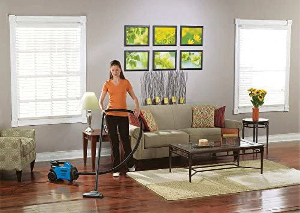 Blue Canister Vacuum Cleaner with 2 Bags R422