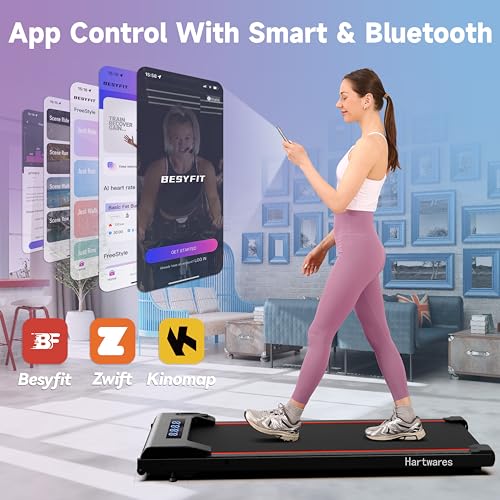 Under Desk Portable Walking Treadmill with Remote Control M63819