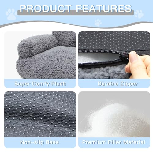 Cat Couch Bed with Removable Washable Cover Q701879