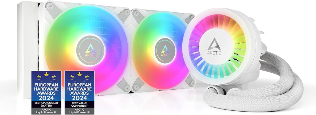 White 240 CPU AIO Water Cooler Z43410