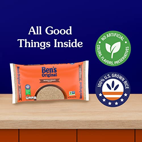 Whole Grain Brown Rice, 5 lb Bag (Pack of 2) R133818