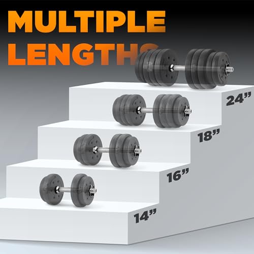 Pair of Threaded Dumbbell Handles T753