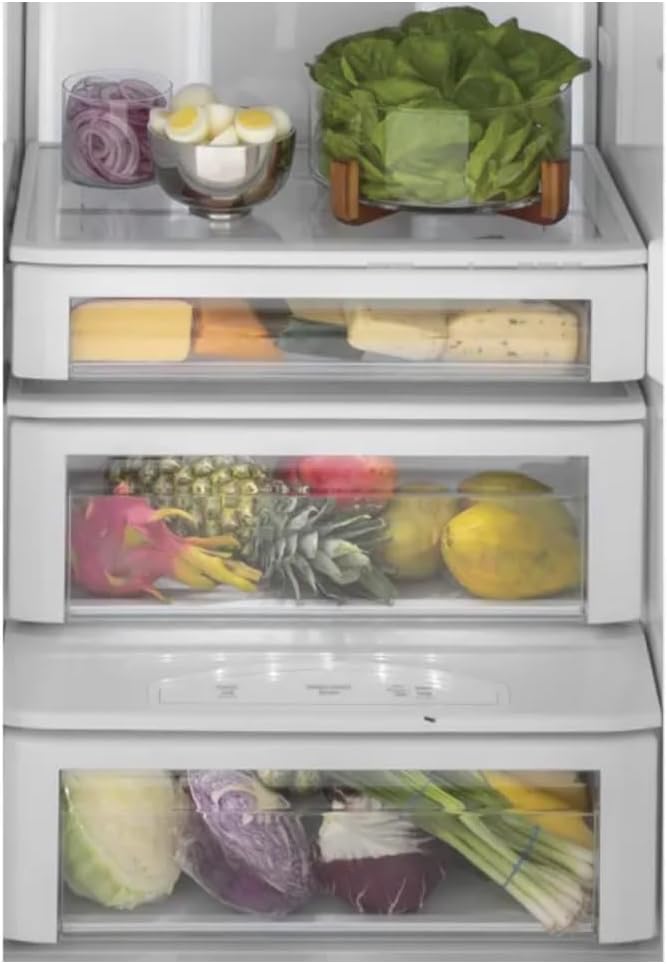 48" Smart Built-In Side-by-Side Refrigerator with Dispenser F54648