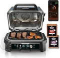 Black Outdoor Grill & Smoker V9380