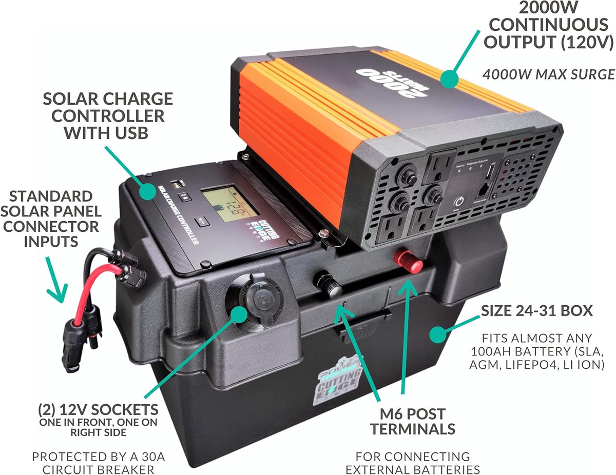 2,000W Solar Generator U207339