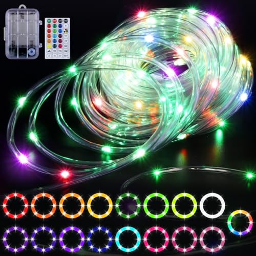 40ft LED Canopy String Lights with Remote J41639
