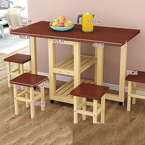 Extendable Folding Dining Table (120x75x75cm) E199948