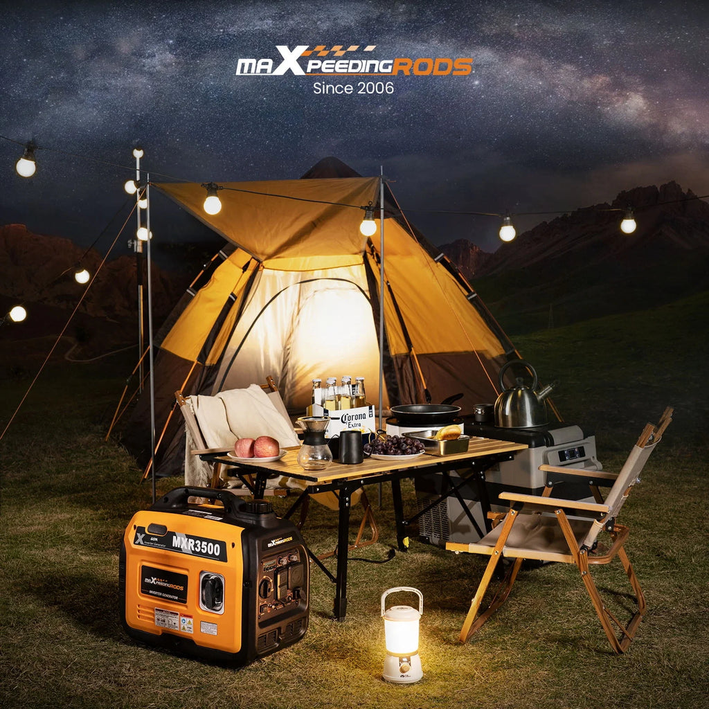 3500W Ultralight Electric Start Portable Inverter Generator U82542