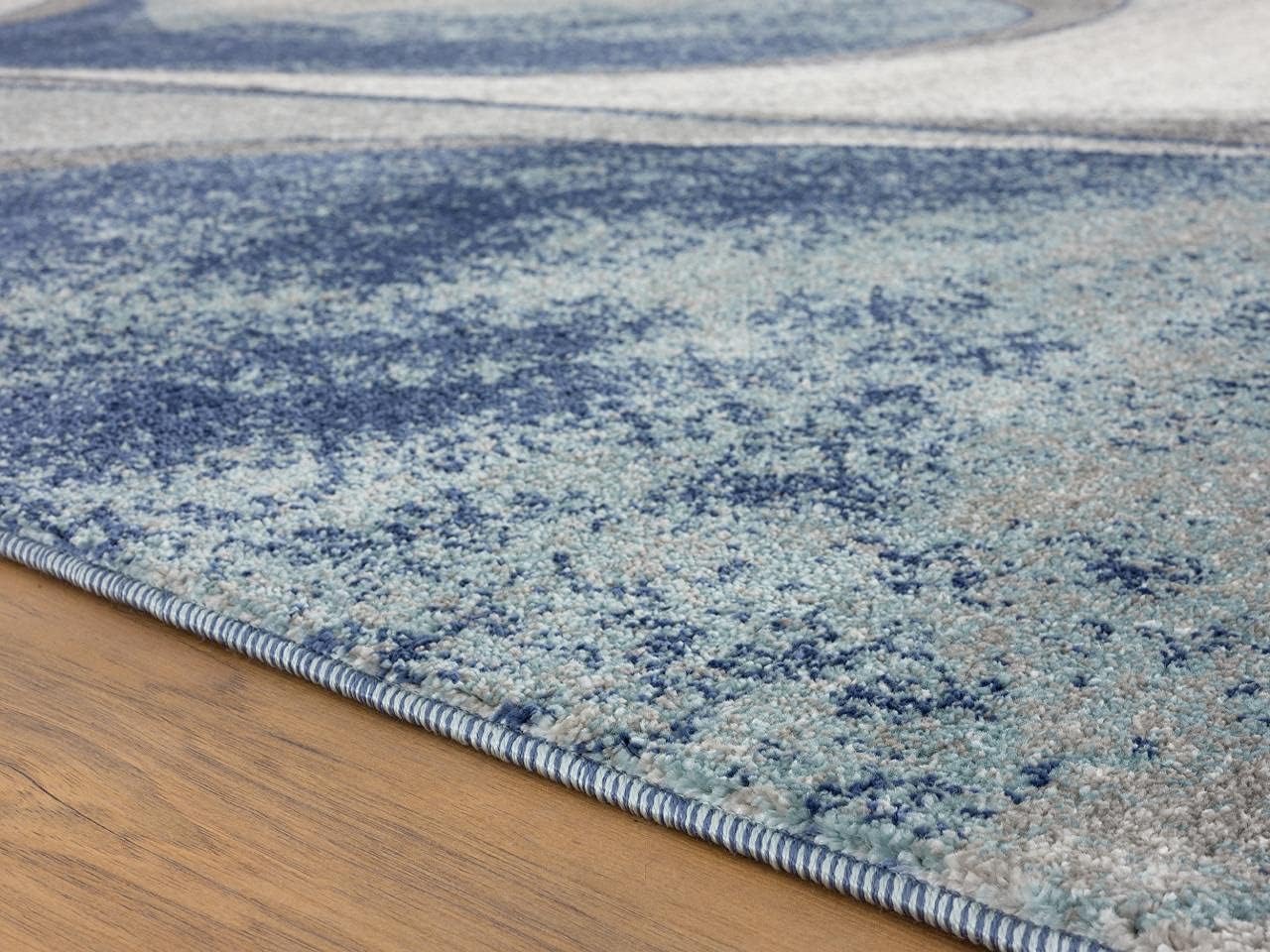 Blue 8x10 Area Rug S360