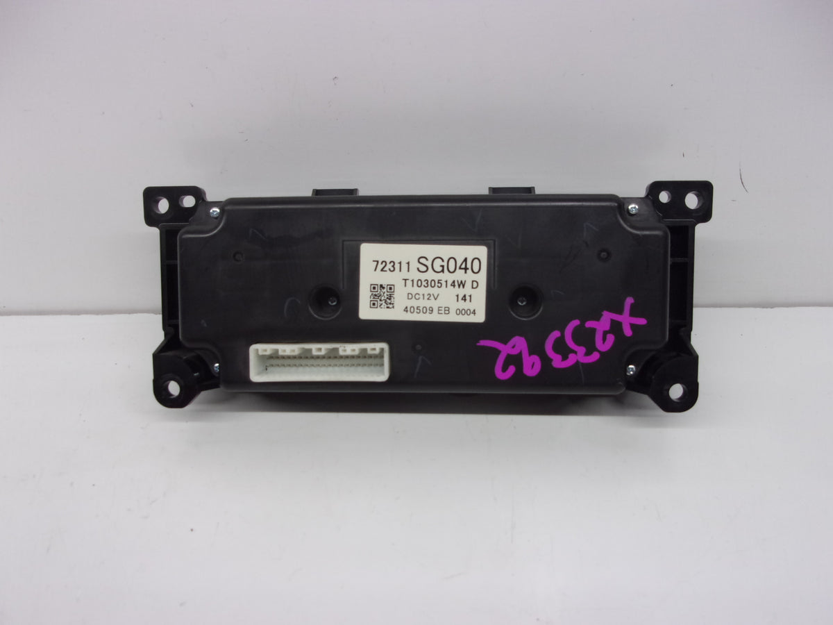 Pre-Owned Subaru Forester Climate AC Heater Temperature Control K36312
