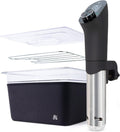 1100 Watt Sous Vide Cooker with Plastic Container, Lid, and Neoprene Sleeve C221215