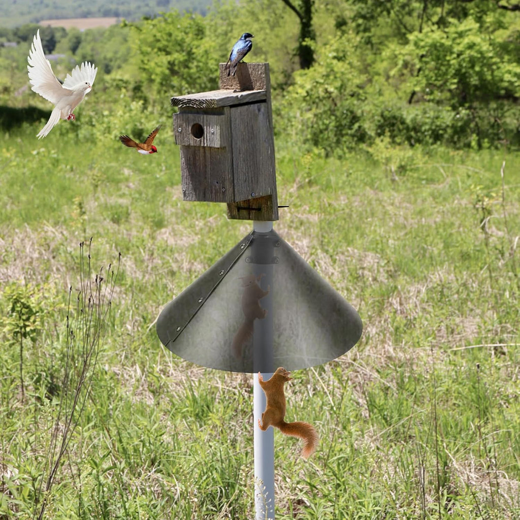 2 Pack Squirrel Baffle Accessory for Bird Feeder Pole N241