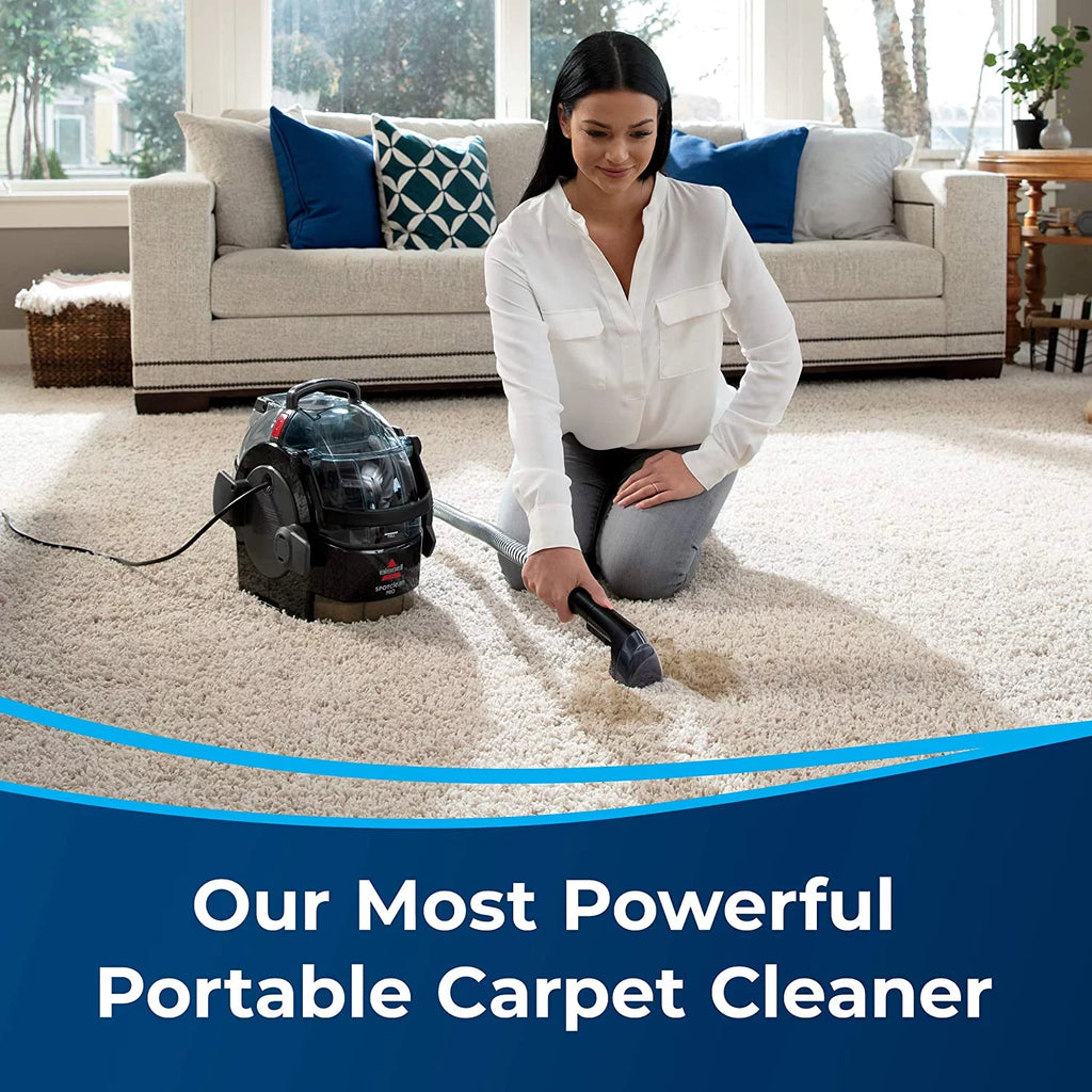 Black Portable Carpet Cleaner J1105