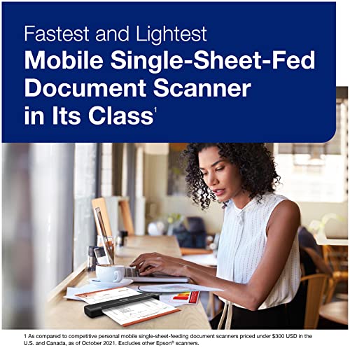 Portable Sheet-Fed Document Scanner O801333