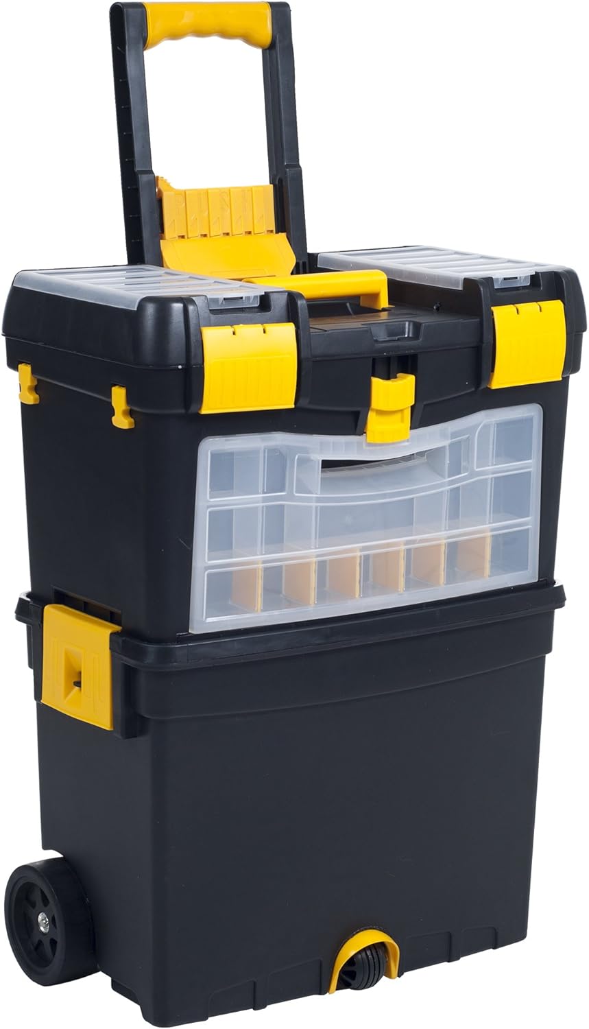 Black Stackable Tool Chest with Drawers R57033