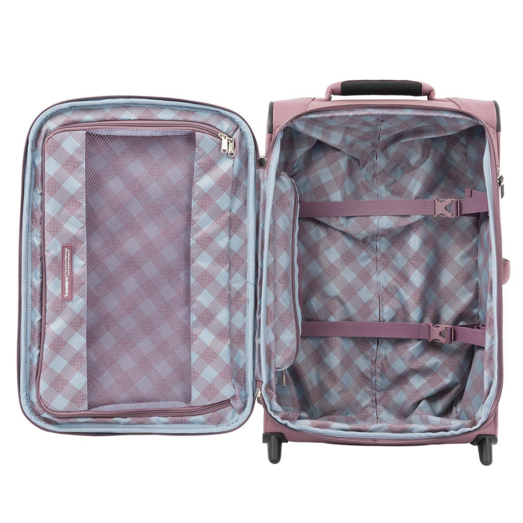 Dusty Rose Expandable Carry-On Rollaboard N76935