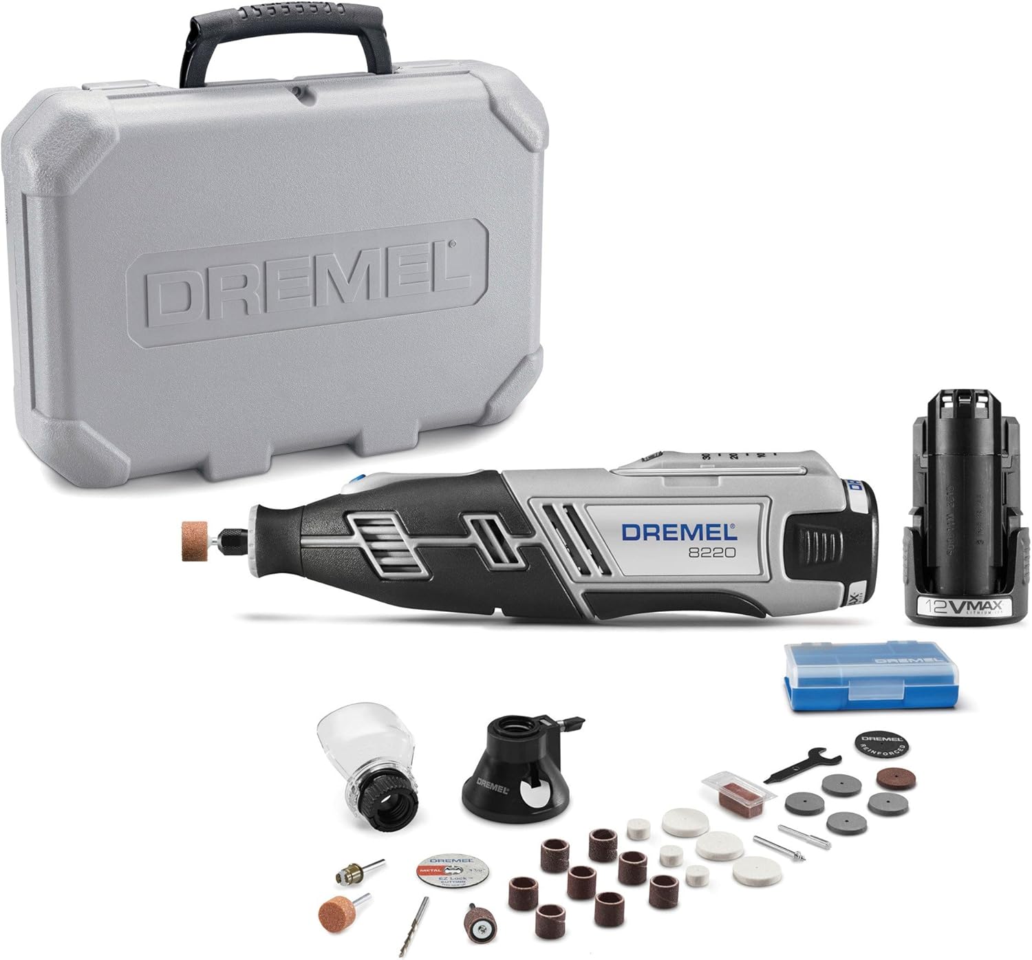 12-Volt Max Cordless Rotary Tool Kit with 28 Accessories X329