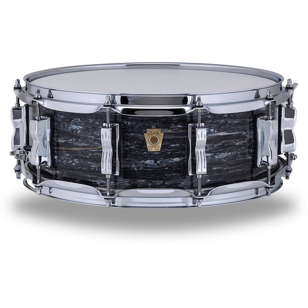 Vintage Black Oyster 5 x 14 inch Maple Snare Drum K591