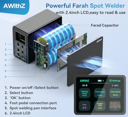 14.6 KW Capacitor Battery Spot Welder A9777