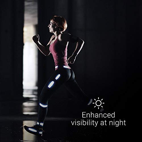 Canyon Red Bone Conduction Wireless Bluetooth Headphones with Reflective Strips P960