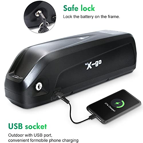 36V 13AH Lithium Ebike Battery Pack with Charger and BMS Q424