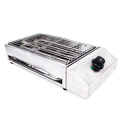 Electric Smokeless Indoor Barbecue Grill X48830