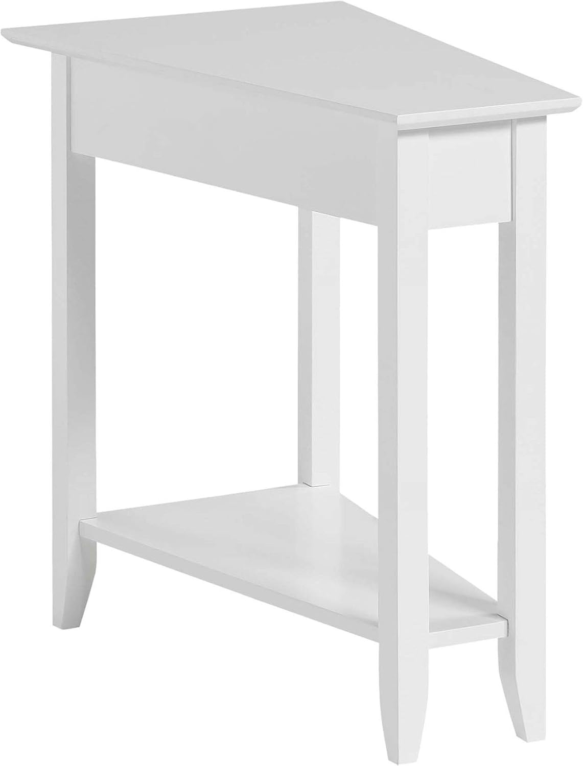 Black Wedge End Table O921