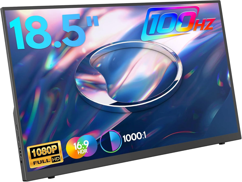 18.5 inch 100Hz Portable Monitor 1080P FHD IPS HDR Gaming Display A411