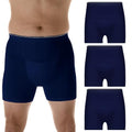 Men’s Incontinence Boxer Briefs Pack of 3 White Large Waist 38-40" T39243