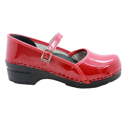Leather Clogs D254109